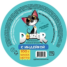 Doyzer для кошек с индейкой плюс